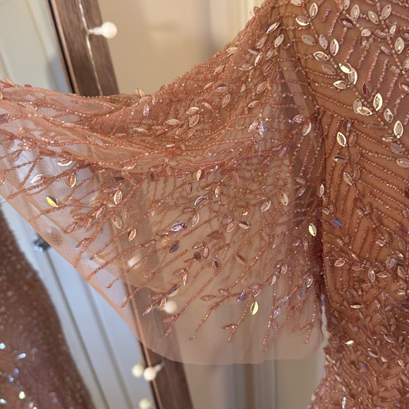 MAC DUGGAL
Embellished Flutter Sleeve Gown - Picture 7 of 17